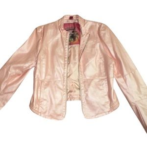 Bernardo Collection B Peachy Pink Jacket